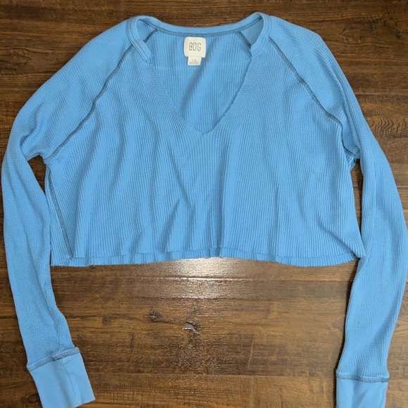 Urban Outfitters Cropped Long Sleeve - Picture 1 of 5